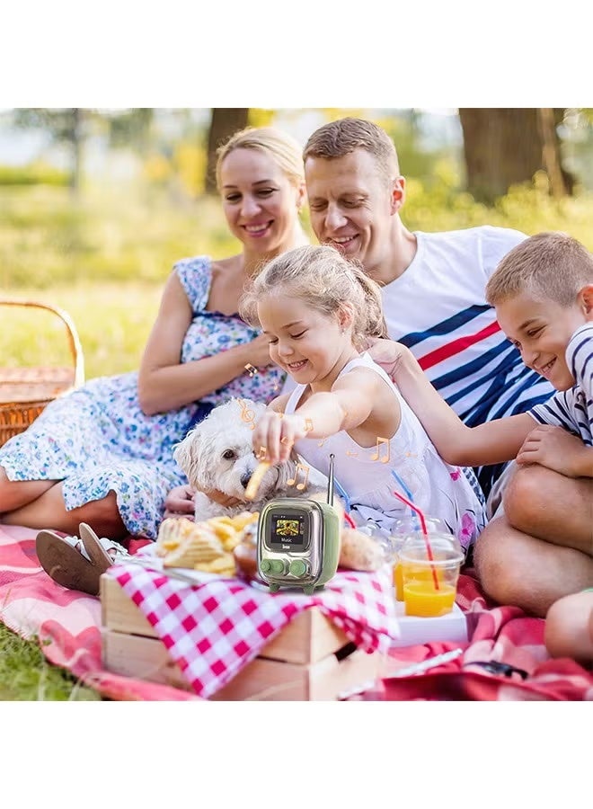 Divoom T-tiivoo-2 Mini Retro White Noise Bluetooth Speaker Portable Vintage Sleep Aid Bluetooth Speaker high quality Subwoofer - Image 2